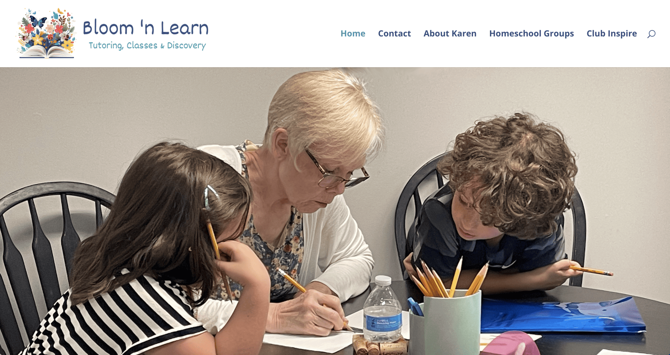 Special occasions on the Avenue Bloom 'n Learn website