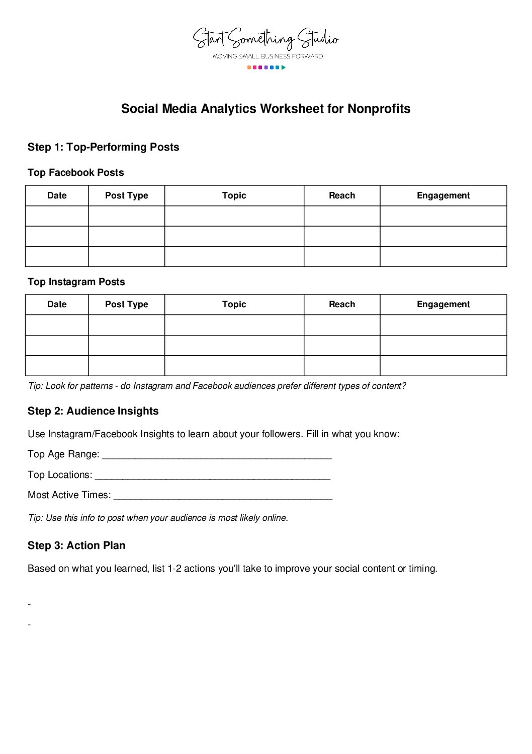Social_Media_Analytics_Worksheet