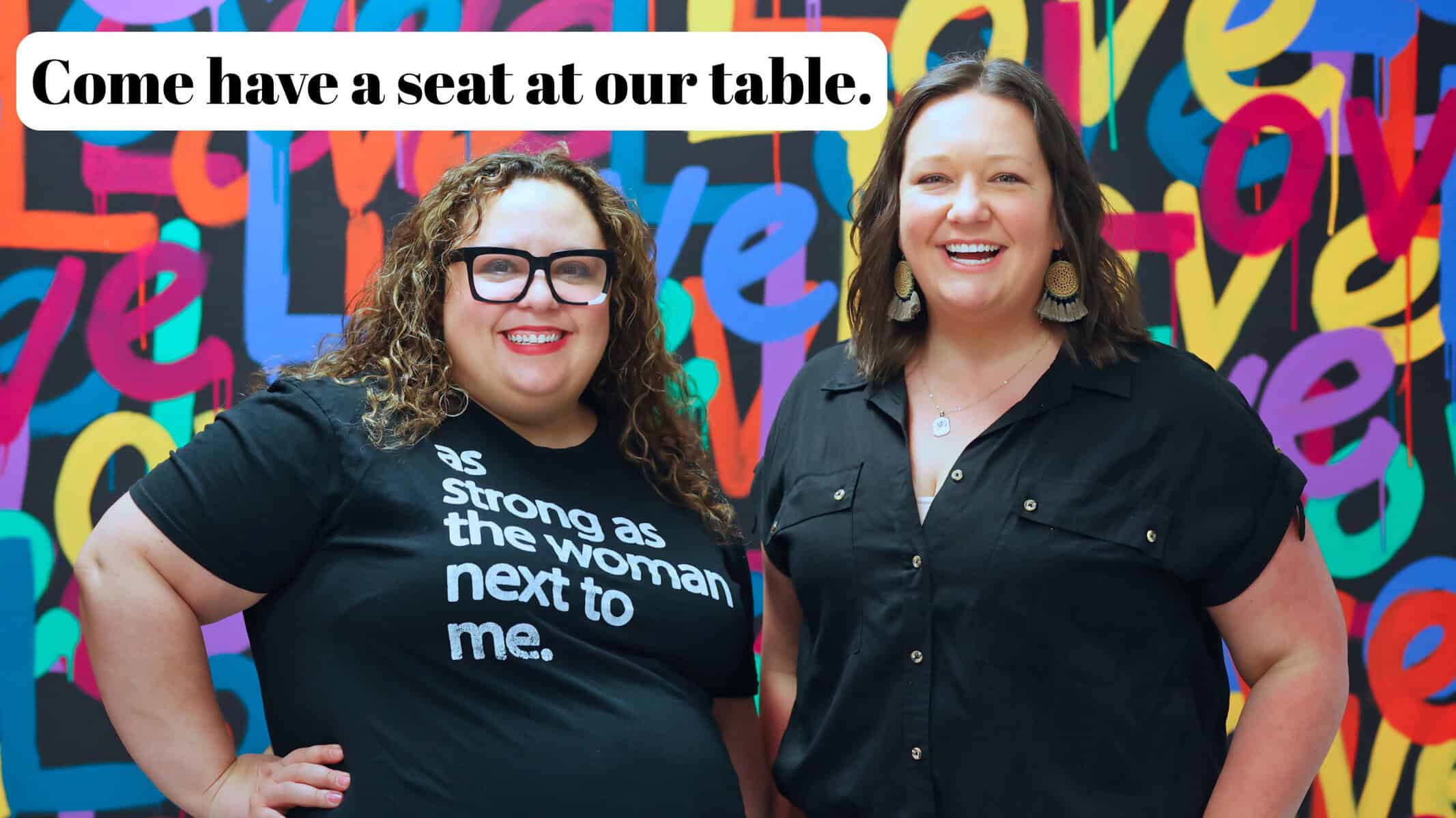 Come have a seat at our table Lisa Koivu and Jamie Saam are the cofounders at Start Something Studio, Inc.